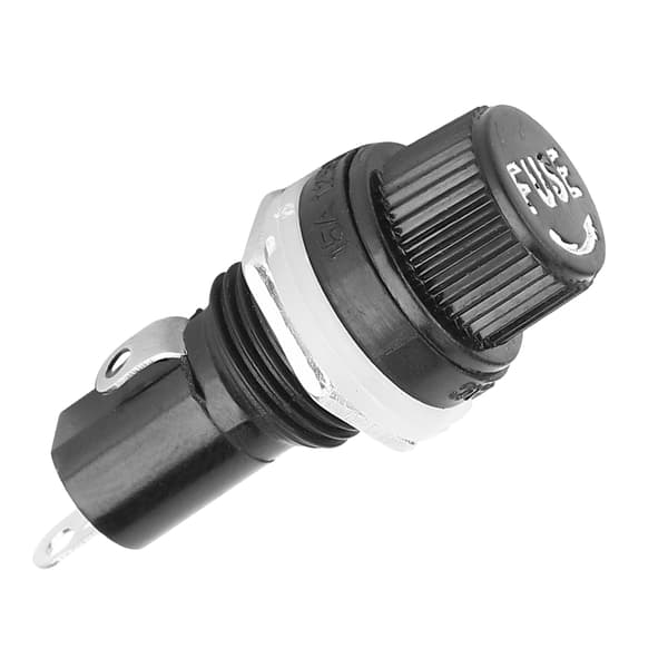 20 ST Skruelås Sikringsholder Base til Glasrørsikringer 5x20mm