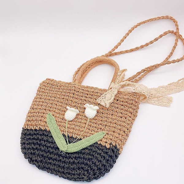 Summer Beach Bag, handgjord väska Damhandväska B29xh26(cm) c124