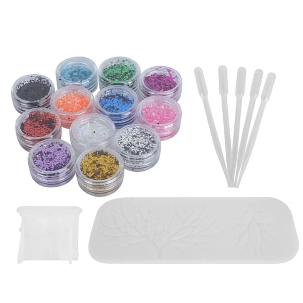 Elg Gevir Silikoneforme DIY Smykker Håndværk Glitter Drypper Tilbehør