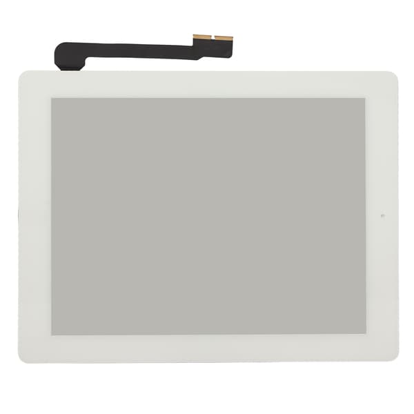 Pekskärm Vit Enkel Installation Härdat Glas Känslig LCD-Tabletskärm för IOS-Tablet 3 4