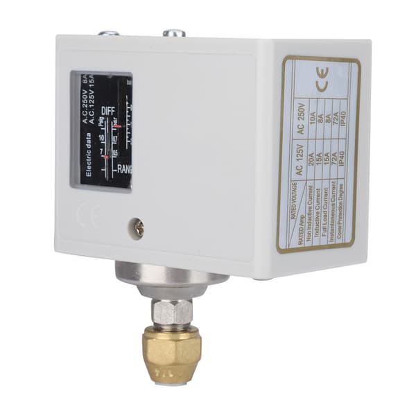 Elektronisk luftvandskompressor trykregulator