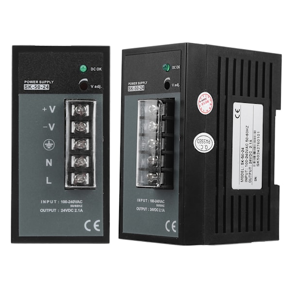 SK5024 Mini DIN-kiskosyöttölaite AC 100 240V
