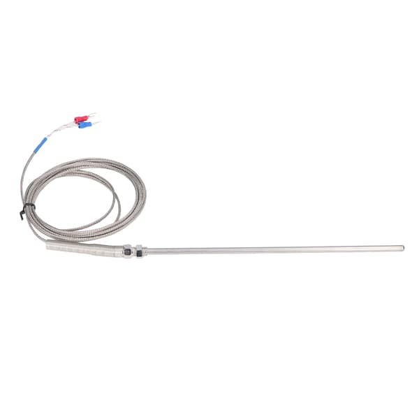 K Type Termoelement Temperaturprobe i Rustfritt Stål 200mm 3m