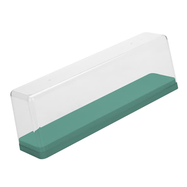 Grön Stapelbar Dammtät Transparent Actionfigur Docka Displayfodral