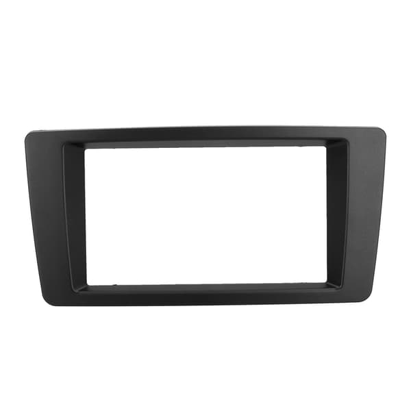 2‑DIN Fascia Navigation Trim Kit Central Control Dashboard Panel Ersättning för Octavia 2004‑2013