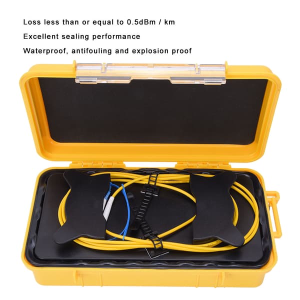 OTDR Fiber Optisk Startkabelboks LC UPC Testforlængerledning Single Mode 500M