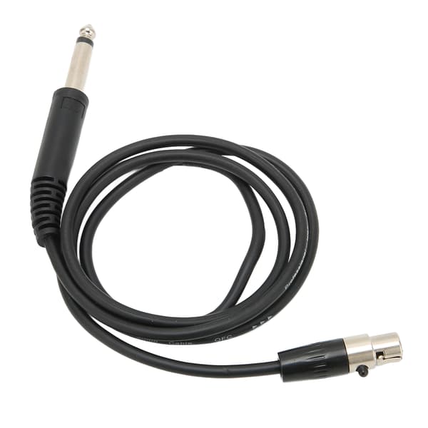 3-Pin Mini XLR til 6,35 mm Jack Kabel 1 Meter XLR til 1/4 Tomme Mikrofonkabel til Live Lydkort Mikrofon 1m