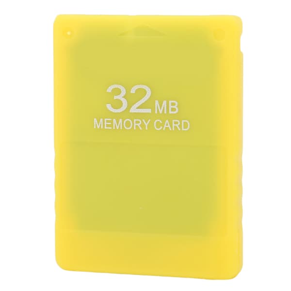 32MB High Speed FMCB 1.966 Hukommelseskort PS2 Datalagring Gul
