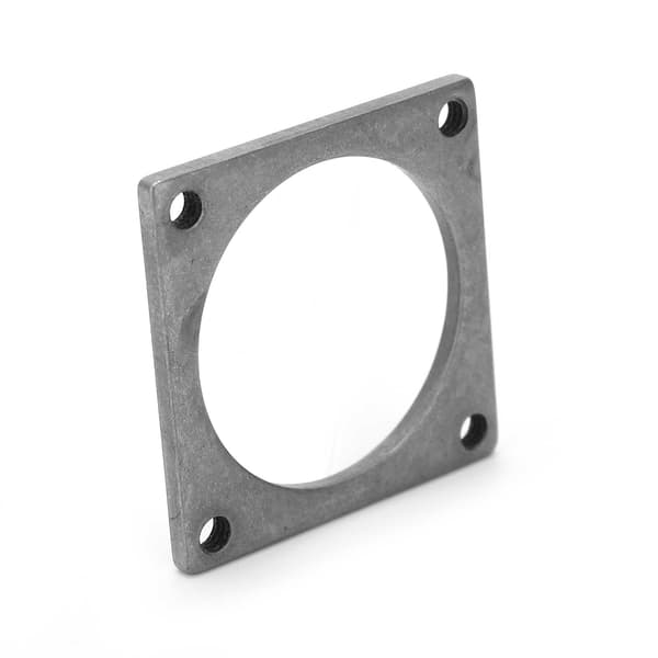 Robotreservedele i rustfrit stål - gevindplade (39x39 mm)