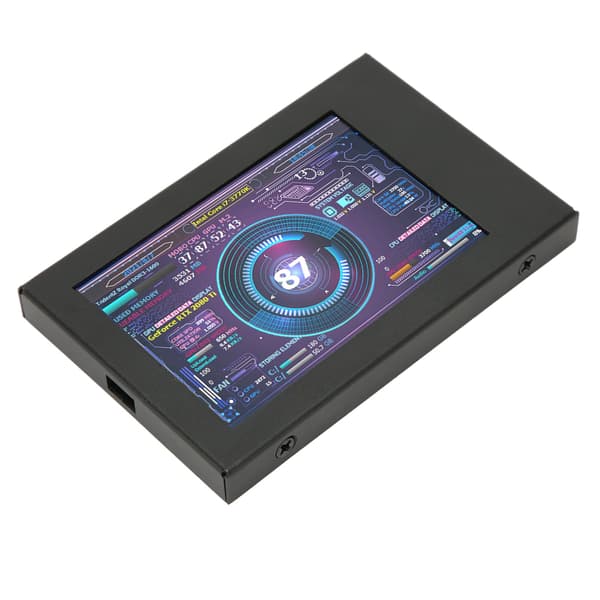 3,5 tum datortemperaturmonitor IPS USB miniscreen AIDA64 PC CPU RAM datamonitor PC-sensorpanel dynamiskt displaymonitor
