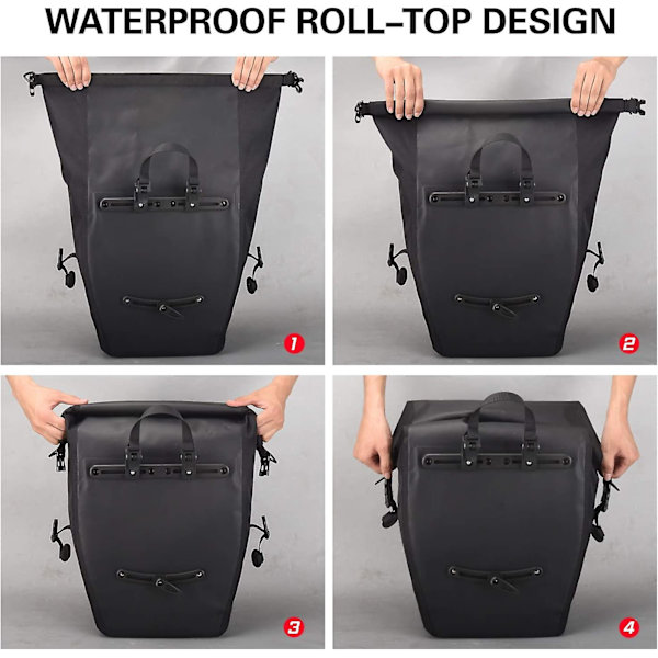 Polkupyörälaukku Vedenpitävä pyörälaukku Pyöräilylaukku Pyöräilylaukku Takalaukku Pyöräilylaukku Matkalaukku 10l/20l/25l
