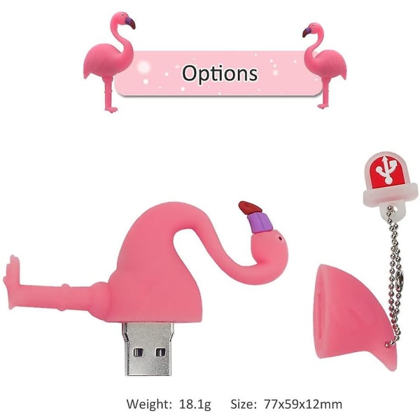 U Disk 3.0, Flamingo, 128 GB