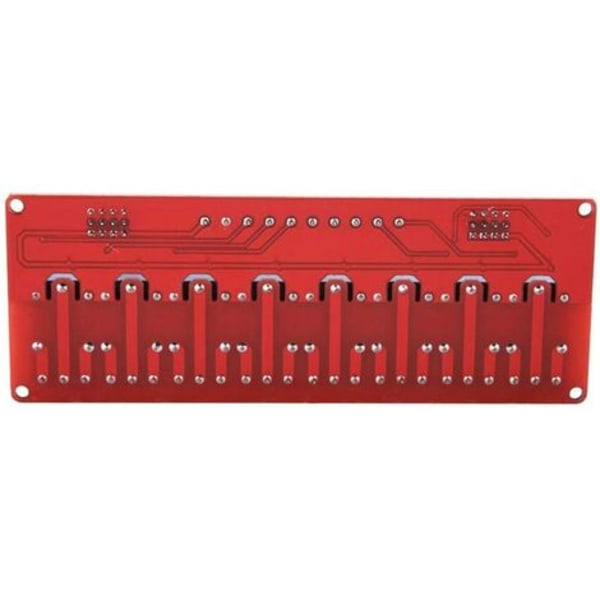Relemoduuli - 8-kanavainen optoerotinrelemoduulikortti 12 V korkea ja matala liipaisin