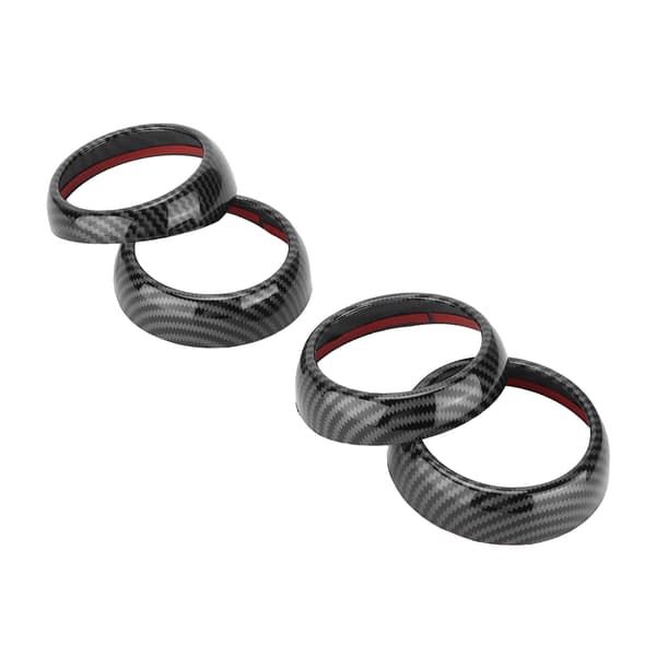 Erstatning for karbonfiber dekkventilhetter for Smart Fortwo Forfour 453 2015 2021