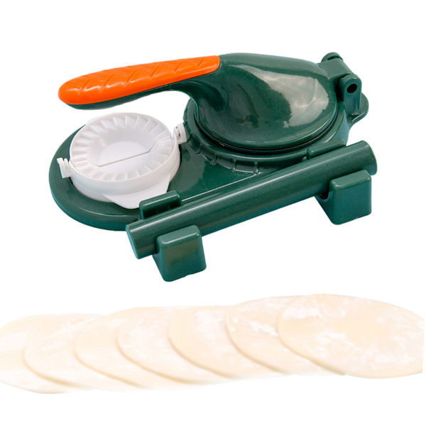 Multifunksjonell Trykknapp Dumpling Maker Kjøkken Manuell Dumpling Wrapper