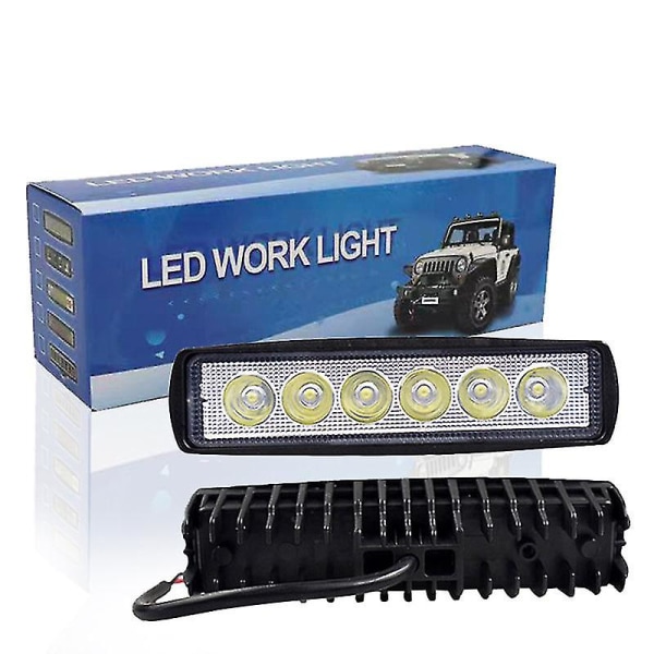 1st LED 18w Work Light Bar Körljus kompatibel
