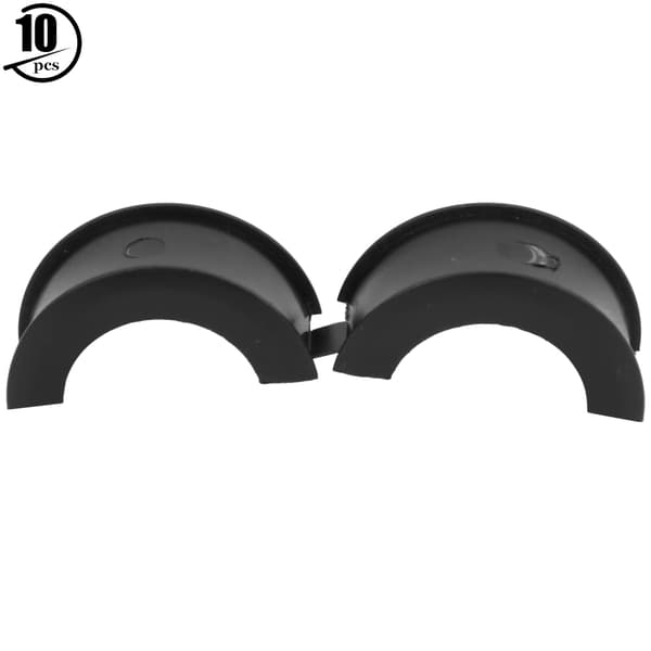 10-pack Cykelstyreadapter 31,8 mm till 25,4 mm Telefonfäste Vattenflaskhållare B-typ Konvertering