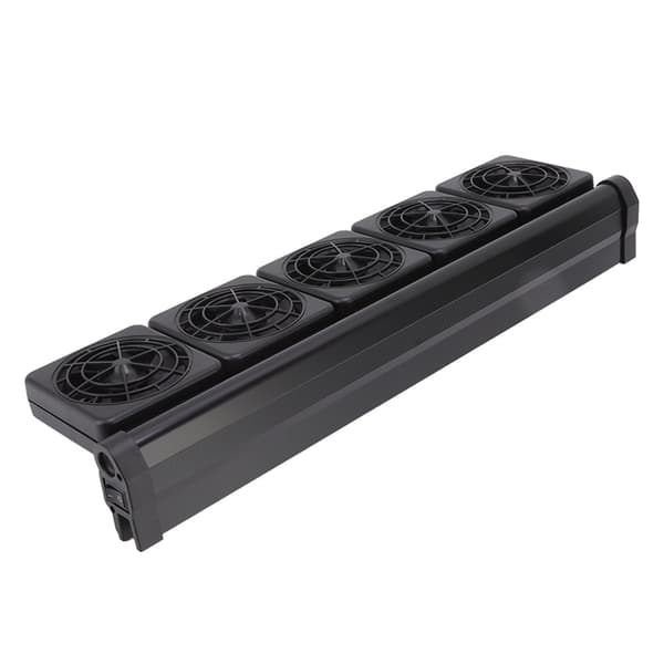 Mini Justerbar 5-hovedet Akvarie Køleventilator US Stik 100 240V