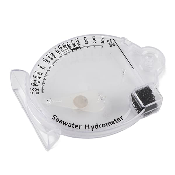 Hydrometer Salthalt Specifik Vikt Test Saltvattenkoncentration Akvarieverktyg HD T H018