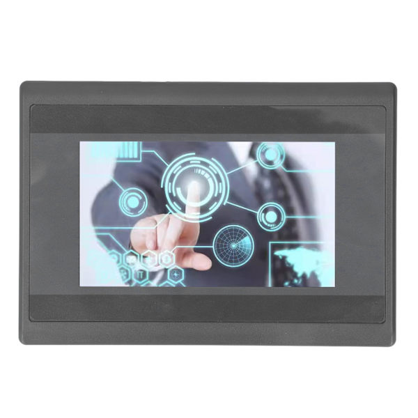 4,3 tommer HMI PLC Touch Screen Transistor Output Switch Counter 12 Input 8 Output til FX3U 20 40 48MRT DC24V 1A