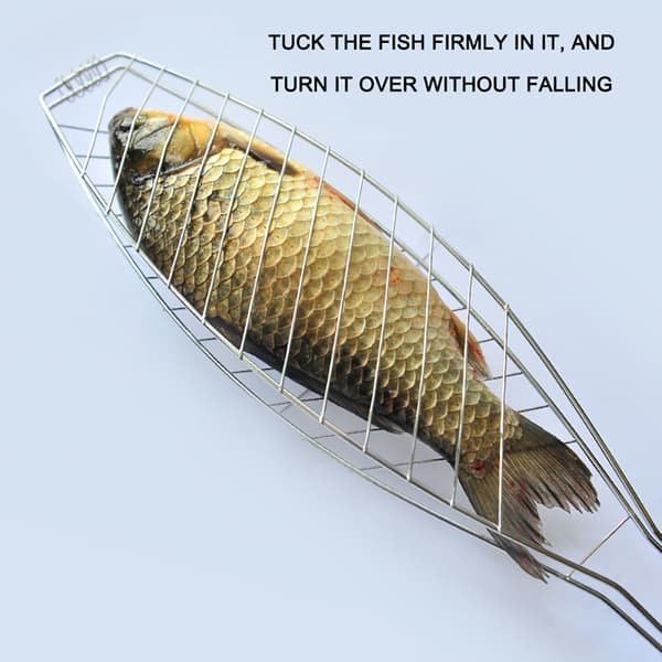 Fisk Grillkurv Holder Grillverktøy