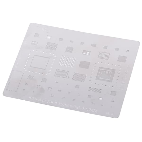 BGA Reballing Stencil Rustfrit Stål IC Chip Stencil A12 CPU
