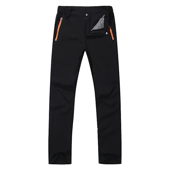 Miesten casual retkeilyhousut Black L