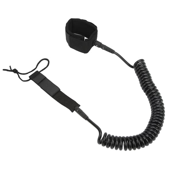Justerbart Elastiskt TPU Surfbrädeskoppel Svart 11ft 3.35m för Paddleboards Longboards