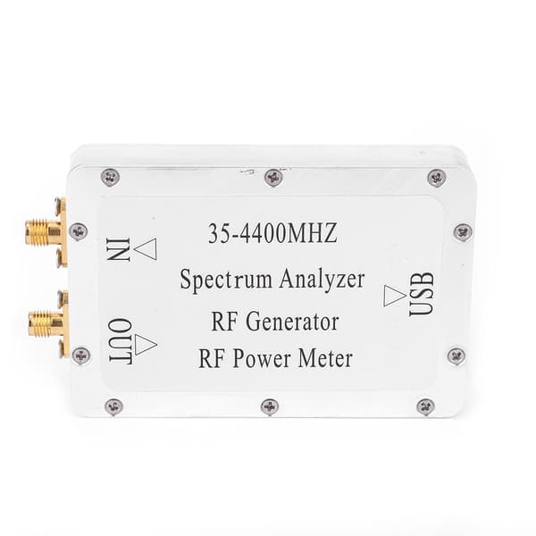 Aluminiumlegerings Shell Spectrum Analyzer Effektmeter