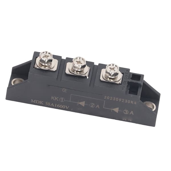 3 Terminal Ensrettermodul 2 i 1 Fælles Katode Fotovoltaisk Anti-Reverse Diode Ensrettermodul MDK 50A 1600V