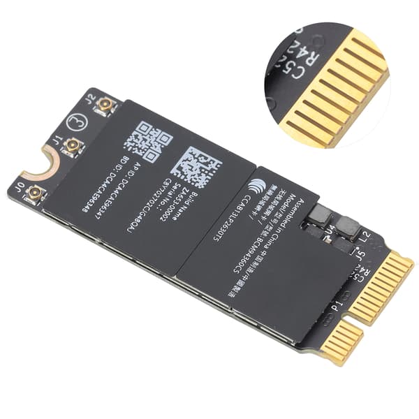 Trådløst netværkskort Gigabit Bluetooth 4.0 til MacBook Pro A1425 A1502 A1398 BCM94360CS