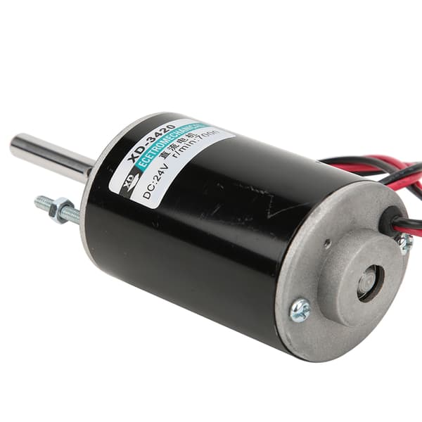 Hög Hastighet 30W DC Permanentmagnetmotor 24V 7000RPM CW CCW
