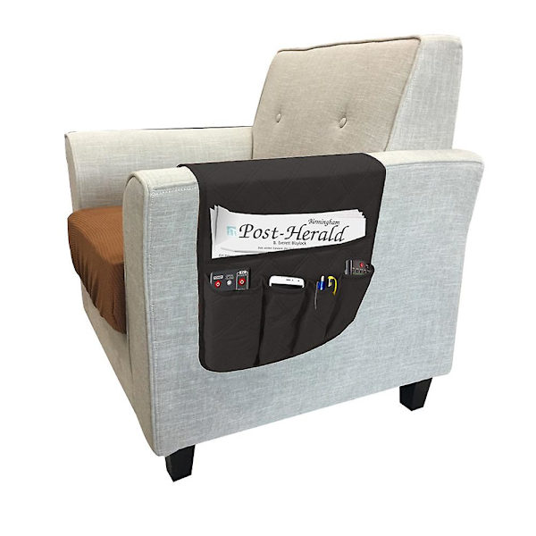 Soffa Armstöd Sits Hängväska Lazy Bedside Bag Creative Storage Bag black