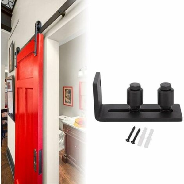 Portguide glidende jordskinner 1 stk 115*50*65*5 mm (den sorte)