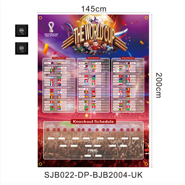 Tarr World Cup-schema (SJB022-DP-BJB2005-UK)