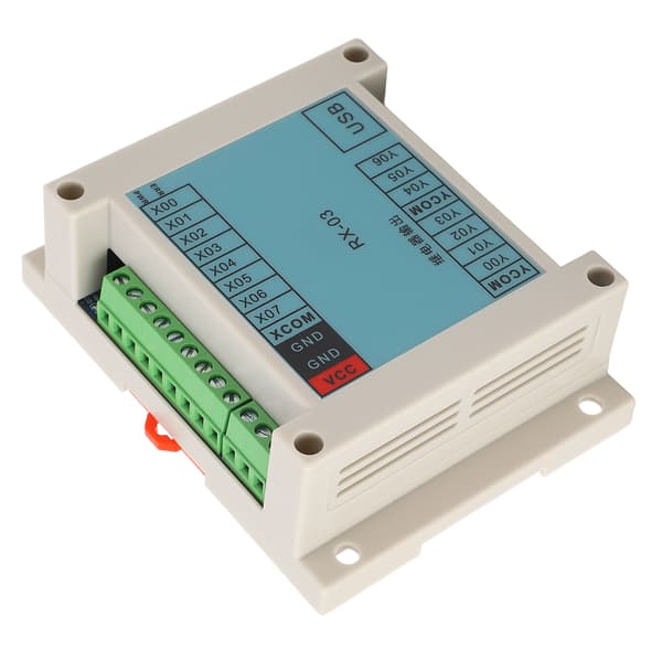 Programmerbar Logisk Controller 8 Input 7 Output Computer Telefon Programmering Industriel Kontrolkort 12 24V