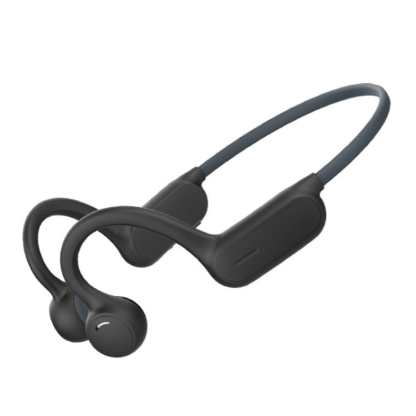 Vandtætte Bluetooth 5.0 Bone Conduction In-ear hovedtelefoner (sort)
