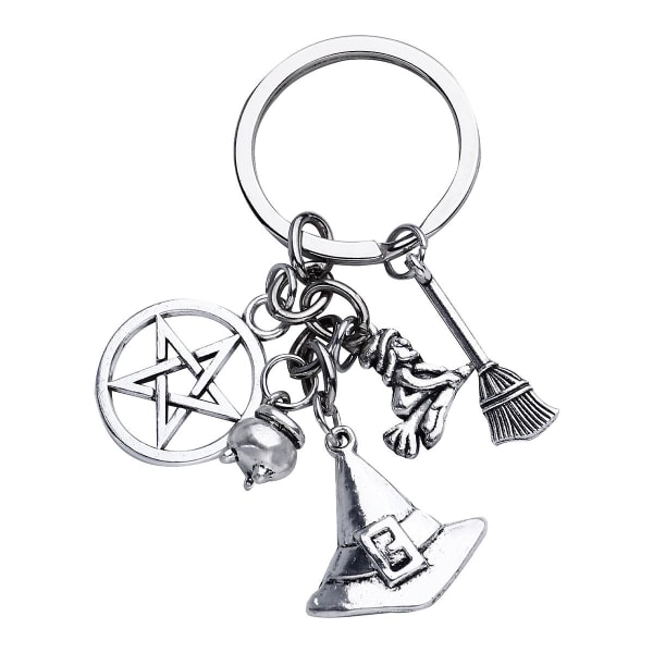 Halloween-avaimenperä Luova avaimenperä noitahattu avaimenperä, riippuva koriste