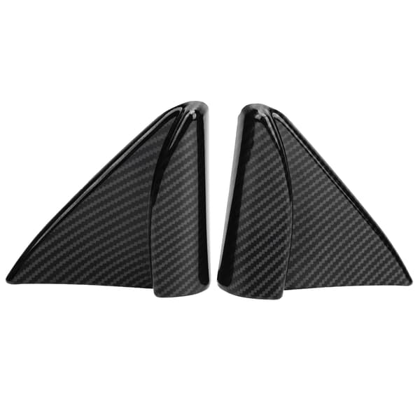 Innvendig A-stolpe Triangulær List Vindskjerm Dekor Karbonfiber Stil Passer for Nissan Navara/NP300/Frontier 15-19
