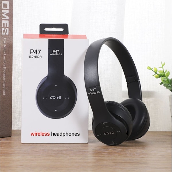 Stereo P47 hovedtelefoner (sort)