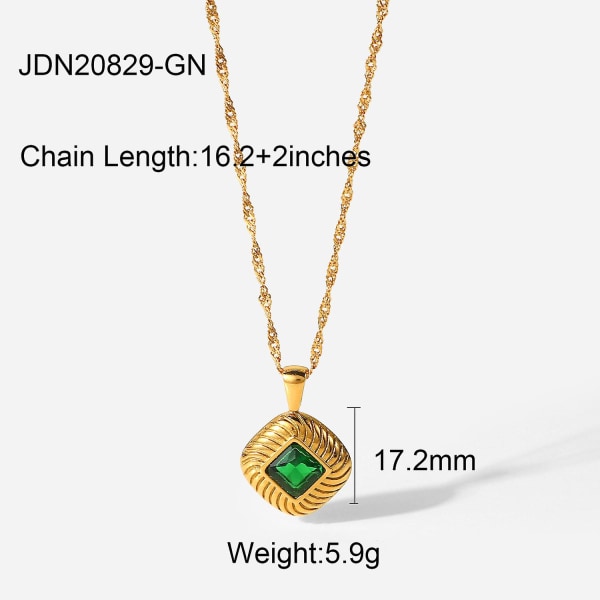 Armbånd Malachite Daily Outfit Metallic Element B1426 JDN20829-GN