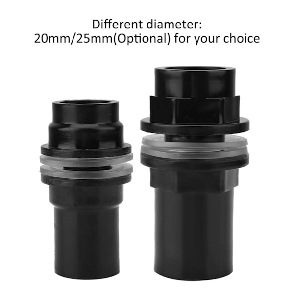 20MM Vattenrörskoppling för Akvarium