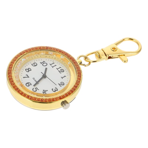 1st Vacker watch Chic hängande watch Bärbar watch med nyckelspänne