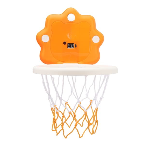 Sammenleggbar Stansfri Basketkurv for Småbarn med Lyssensor - Basketspillsett