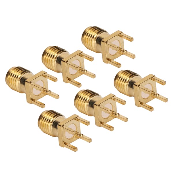 100 stk. RF koaksialkabeladapter PCB-modulmontering koaksialkontakt