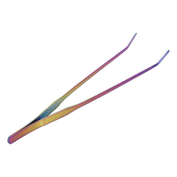 Akvariumpincett i rustfritt stål 27 cm buet tang
