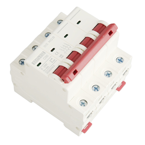 4P Mini Afbryder 6000A Brydeevne Solcelle PV System DC1000V 50A