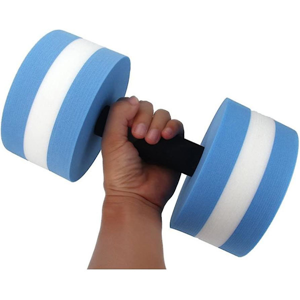 Dumbbell Aquagym (blå hvid)