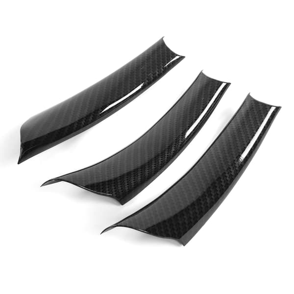 3 stk. Dørgreb Dæksler Kulfiber Stil Udskiftning til X5 E70 2008‑2013