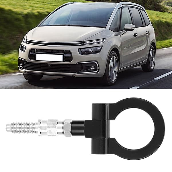 Eurooppalainen auton CNC-perävaunun vetokoukku sopii 3-sarjaan E39 E92 E91 E90 E46 E36 (musta)